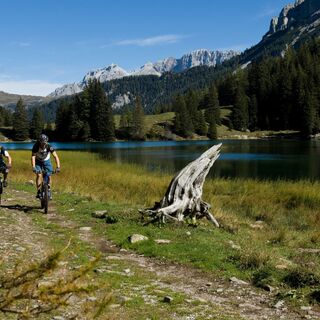 Lago di Valagola im Adamello Brenta Naturpark