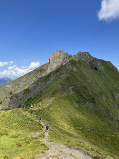 Foto de Christian Schindlbeck a lo largo del recorrido