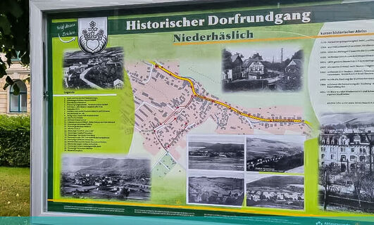 Starttafel des Historischen Rundweges