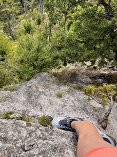 Foto von Marlies Berwein entlang der Tour