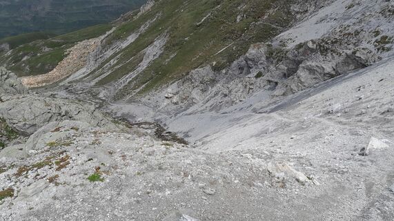 Foto de Sergio Fontana a lo largo del recorrido