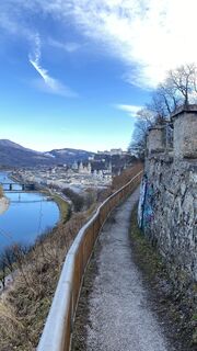 Foto de Eveline Zecha a lo largo del recorrido