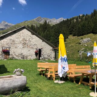 Alphütte Sardona