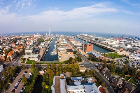 Der Fischerreihafen aus der Vogelperspektive