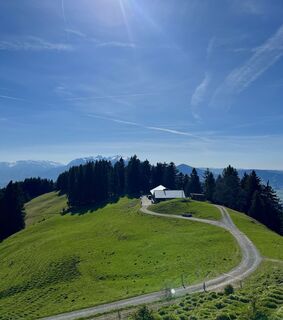 Foto von Aurelian Böhler entlang der Tour