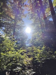 Photo de Korbinian Astner le long du parcours