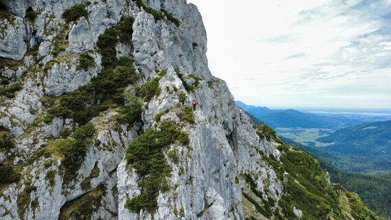 Photo de Johannes le long du parcours