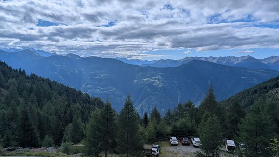 Foto von Stefano Manzoni entlang der Tour