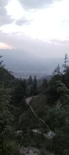 Foto von Mario Egger entlang der Tour
