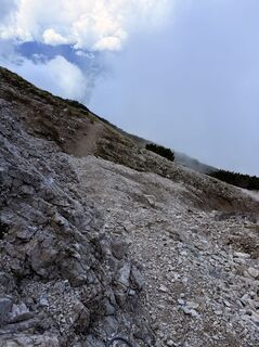 Foto von Dr. Rike Maurer entlang der Tour