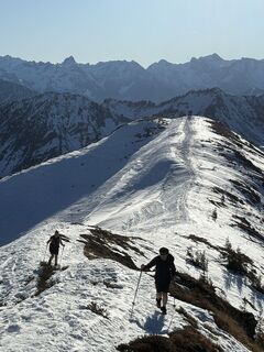 Foto von Andrea Ladinger entlang der Tour
