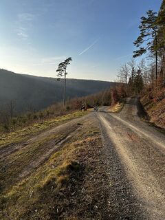 Foto von Volkmar Heller entlang der Tour