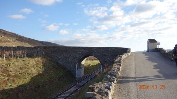 Aufstieg in Oberloiben