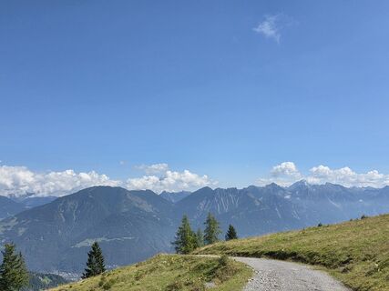 Photo de Andrea Müller le long du parcours