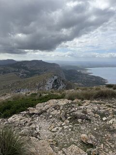 Foto de Jörg Bürkin a lo largo del recorrido