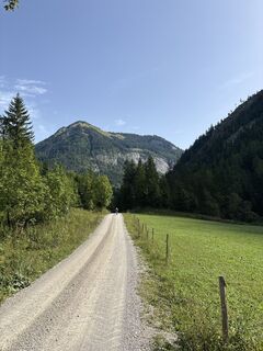Foto von Heinz Sperl entlang der Tour
