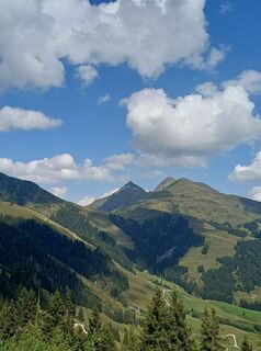 Foto von Theresia Muigg entlang der Tour