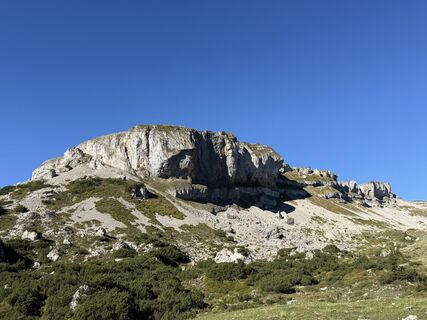 Photo de Norbert Herbig le long du parcours
