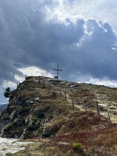 Foto von Renate Bischof entlang der Tour