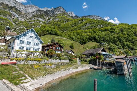Weindörfchen Quinten am Walensee