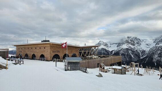 Fotografia z Marlyse Leu na trase