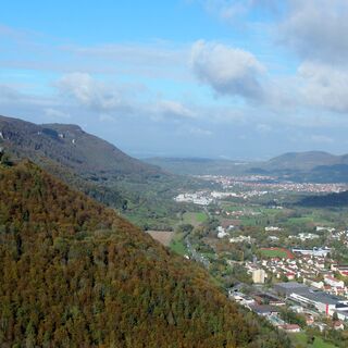 Blick auf Urach