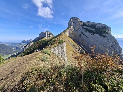 Photo de Michaela le long du parcours