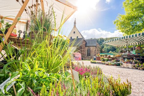 Bauernmarkt im Kloster Buch bei Leisnig