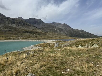 Photo de Marco Angelo Bongini le long du parcours