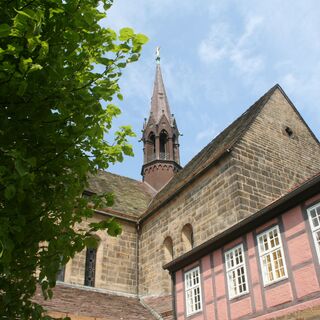 Blick auf das Kloster Loccum