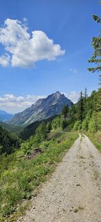 Foto von Markus entlang der Tour