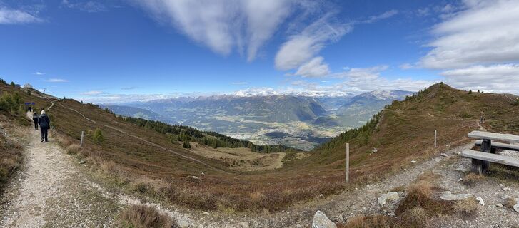 Foto von Anna-Maria Streller entlang der Tour