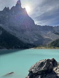 Photo de Ben le long du parcours