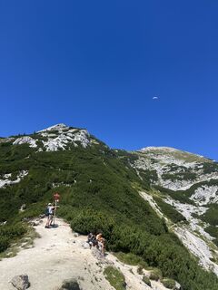 Foto von Eva Železnikar entlang der Tour