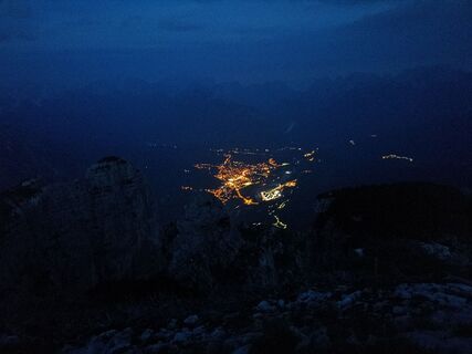 Foto de Gabriele Resmini a lo largo del recorrido