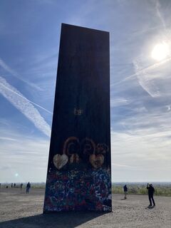 Foto de Lisa Alda a lo largo del recorrido