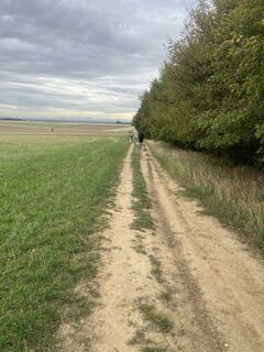 Photo de Diljaver Jusufi le long du parcours