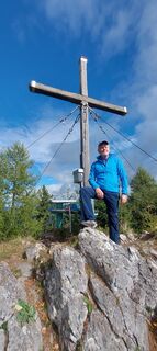 Foto von Günzi entlang der Tour