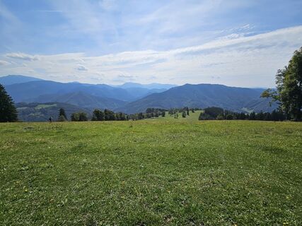 Foto von Elisabeth Wecer entlang der Tour