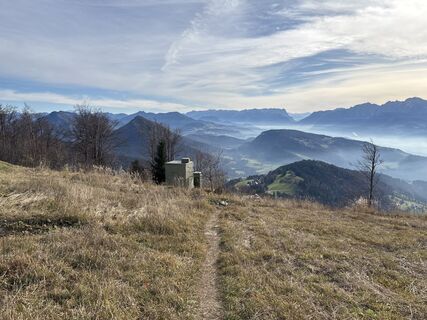 Photo de Heinz Sperl le long du parcours
