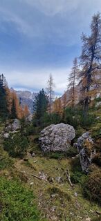 Foto von Magda entlang der Tour