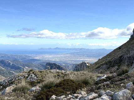 Photo de Norbert Herbig le long du parcours