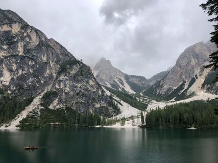 Foto van Gerardo Brunetti langs de tour