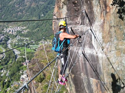 Ferrata Vigneron di Caspoggio