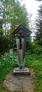 Zdjęcie z Klaus Lehner wzdłuż trasy