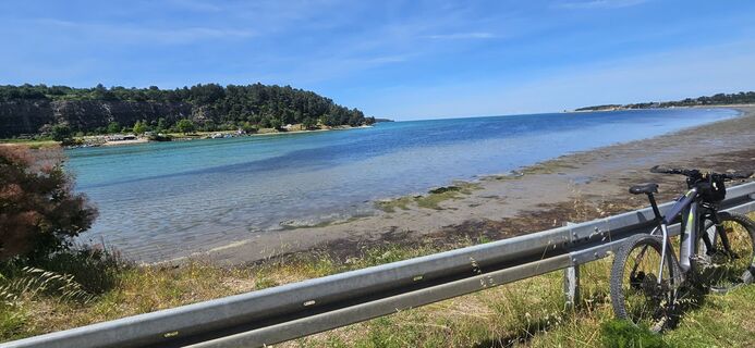 Fotografia z Johann Schallinger na trase