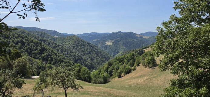 Foto von Srečko Lašič entlang der Tour