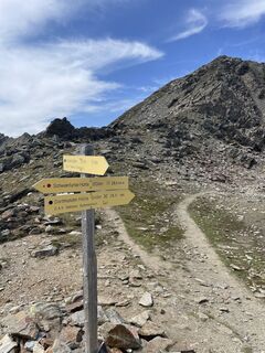 Foto de Dietrich Pinhammer a lo largo del recorrido