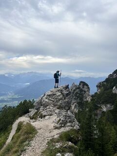 Foto von Jakob Maschinda entlang der Tour