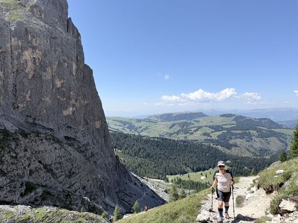 Photo de michele angelini le long du parcours